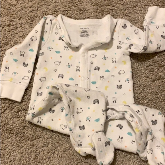 Carters Footie Pajama Bundle - Picture 3 of 8